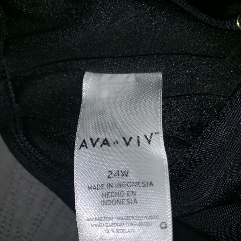 Ava&Viv leopard bathing suit size 24 $20